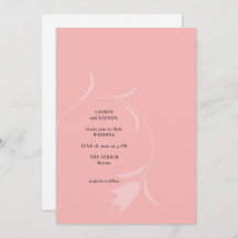 MOD PINK TULIP MARIAGE