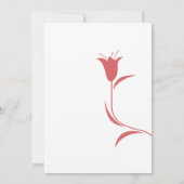INVITATION MOD WINE TULIP MARIAGE (Dos)