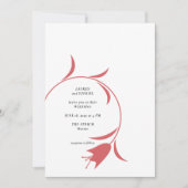 INVITATION MOD WINE TULIP MARIAGE (Devant)