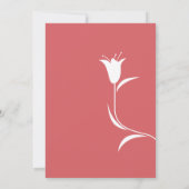 INVITATION MOD WINE TULIP MARIAGE (Dos)