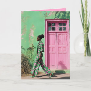 Invitation Mode audacieuse dans un paysage urbain dynamique