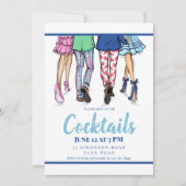 Invitation Mode de soirée cocktail couples homard Prépa (Devant)