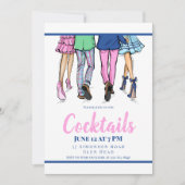 Invitation Mode de soirée cocktail couples prépa (Devant)