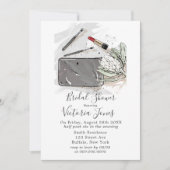 Invitation Mode Française Et Fête des mariées Protea (Devant)