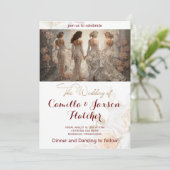 Invitation Mode robe mariage (Debout devant)