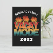 INVITATION MODE VACANCES FAMILLE EN VACANCES (Debout devant)
