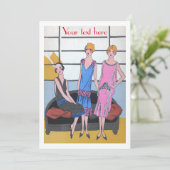 Invitation Mode vintage (Debout devant)