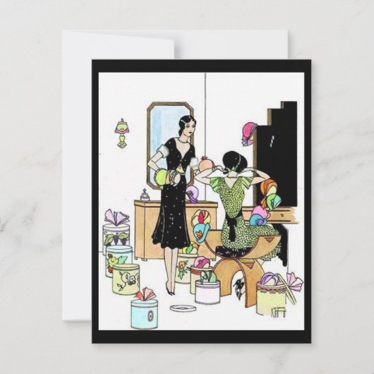 Invitation Mode vintage (Devant)