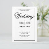 Invitation modèle (Debout devant)