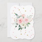 Invitation Modèle de Baby shower Koala personnalisé (Dos)