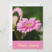 Invitation Modèle de carton d'invitation de mariage (Devant)