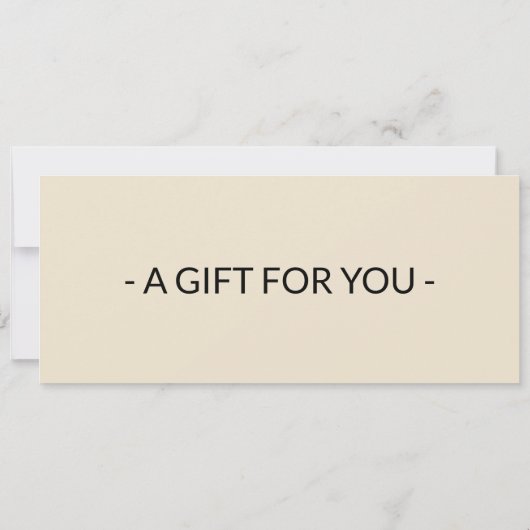 Invitation Modèle de chèque-cadeau alimentaire chinois modifi (Dos)