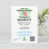 Invitation Modèle de collecte de fonds pour la transplantatio (Debout devant)