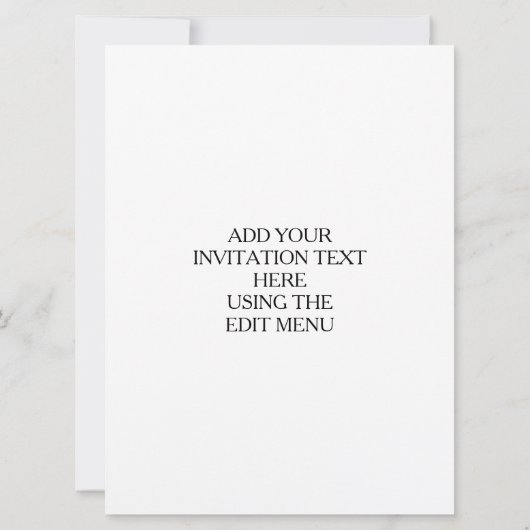 Invitation Modèle de damas élegant or et blanc (Dos)