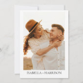 Invitation Modèle de date à sauvegarder à New York (Dos)