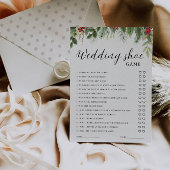 Invitation Modèle de jeu de chaussures de mariage de Noël, Mi