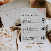 Invitation Modèle de jeu de chaussures Mariage rose,