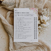 Invitation Modèle de jeu de chaussures Mariage rose,