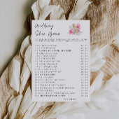 Invitation Modèle de jeu de chaussures Mariage rose,