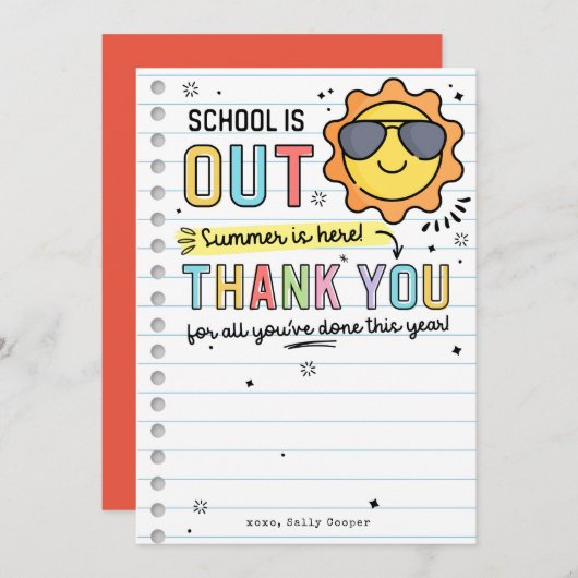 Invitation Modèle de la carte-cadeau de fin d'année (Devant / Derrière)