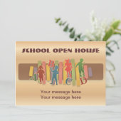 Invitation Modèle de l'enseignement primaire (Debout devant)