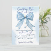 Invitation Modèle de l'invitation à la douche nuptiale, Somet (Debout devant)