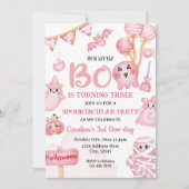 Invitation Modèle de l'invitation d'anniversaire d'Halloween (Devant)