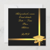 Invitation Modèle de l'invitation de diplôme (Dos)