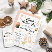 Invitation Modèle de l'invitation de la fête du Brunch du Nou