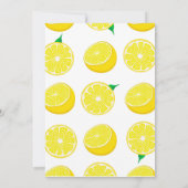 Invitation Modèle de l'invitation de la nuptiale Squeeze (Dos)