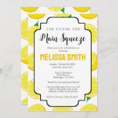 Invitation Modèle de l'invitation de la nuptiale Squeeze (Devant / Derrière)