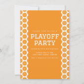 Invitation Modèle de l'invitation de la partie de basket-ball (Devant)