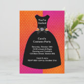 Invitation Modèle de l'invitation de la tenue vestimentaire d (Debout devant)