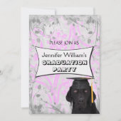 Invitation modèle de l'invitation du Labrador Retriever (Devant)