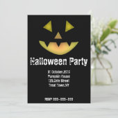 Invitation Modèle de l'invitation du parti Halloween (Debout devant)
