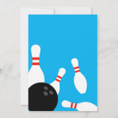 Invitation Modèle de l'invitation pour la fête d'anniversaire (Dos)