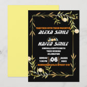 Invitation Modèle de pancarte de bienvenue pour la fête de ma (Devant / Derrière)