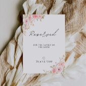 Invitation Modèle de pancarte de mariage réservé à la famille