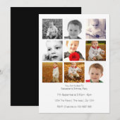 Invitation Modèle de photo personnalisé multi-usage pour neuf (Devant / Derrière)