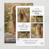 Invitation Modèle de remise de diplôme 2025 (Devant / Derrière)