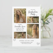 Invitation Modèle de remise de diplômes 2025 (Debout devant)