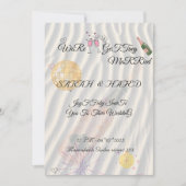 Invitation Modèle de suite de mariage illustrée dessinée à la (Devant)