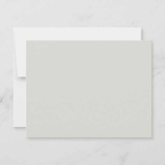 Invitation Modèle d'informations sur le mariage (Dos)