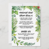 Invitation Modèle d'instruction sérique téléchargeable (Devant)