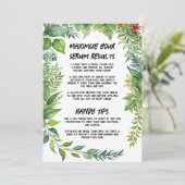 Invitation Modèle d'instruction sérique téléchargeable (Debout devant)