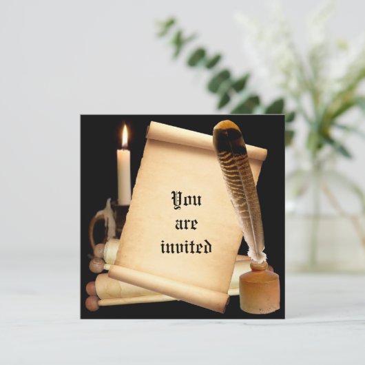 Invitation modèle d'invitation à défiler (Debout devant)