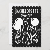 Invitation modèle d'invitation à la bachelorette amusante per (Devant)