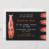 Invitation modèle d'invitation à la fête d'ébullition de l'éc (Dos)