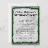 Invitation modèle d'invitation à la pêche au bar (Dos)