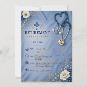Invitation Modèle d'invitation à la retraite d'une infirmière